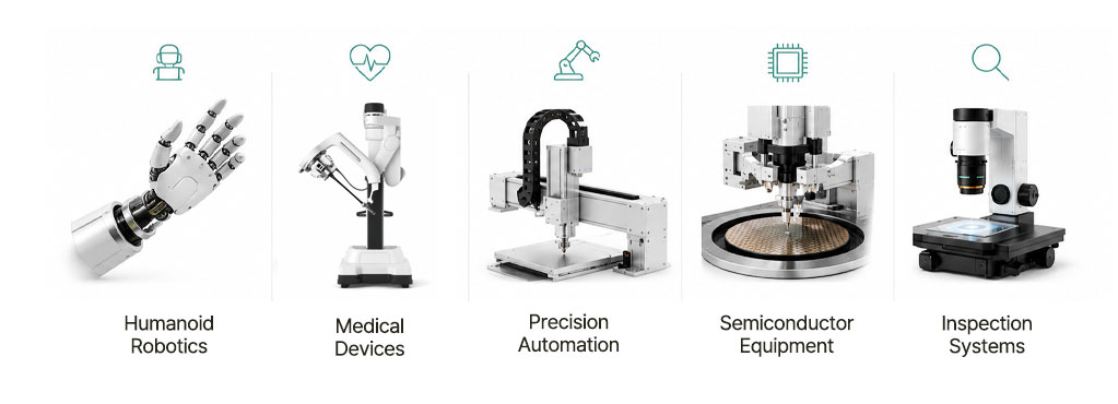 Coreless Motion Platform applications